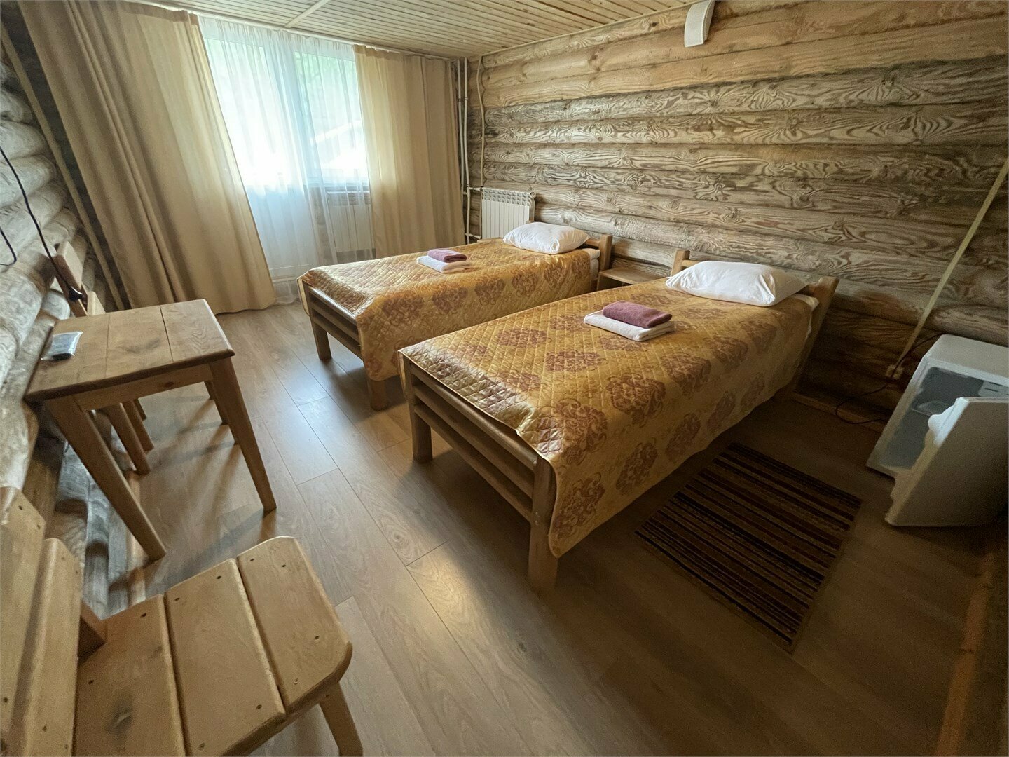 Солнечный сруб Стандарт TWIN