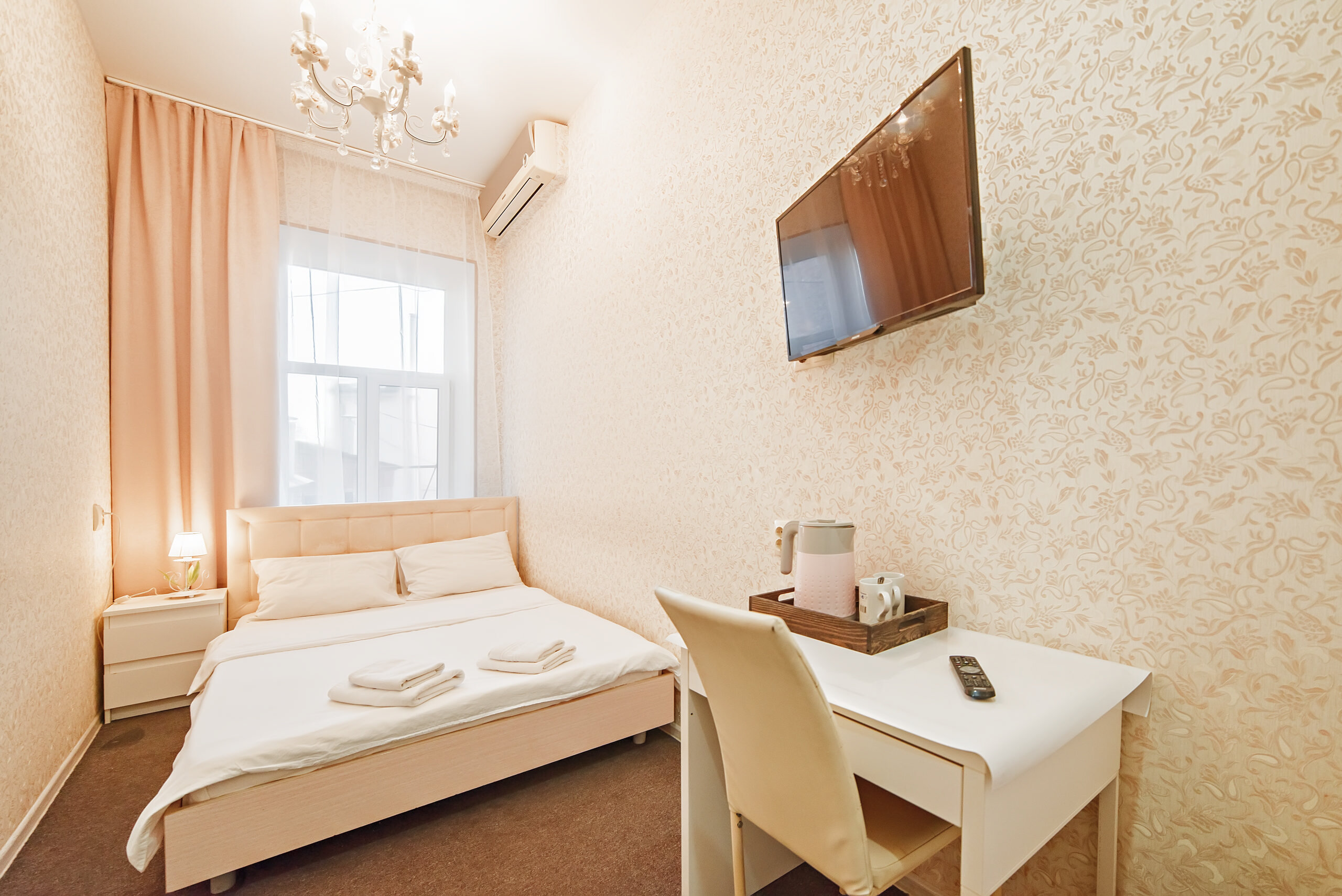 Двухместный номер с 1 кроватью и общей ванной комнатой