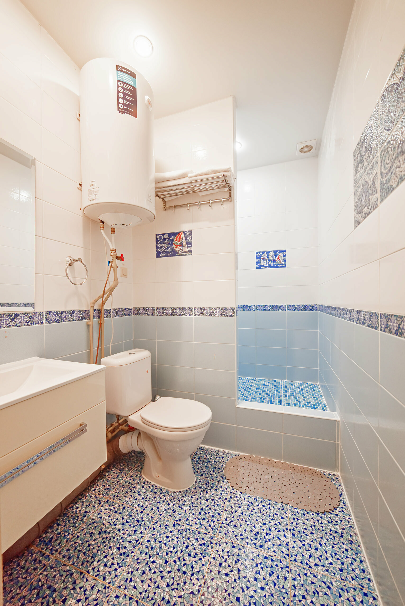 Двухместный номер с 2 отдельными кроватями, вид на город