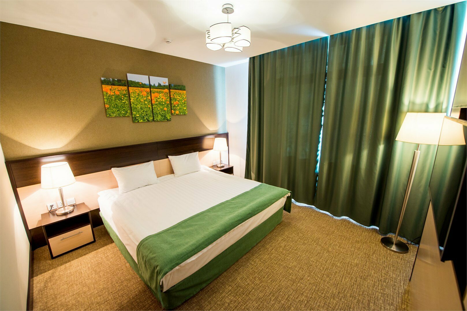 Стандартный четырехместный номер