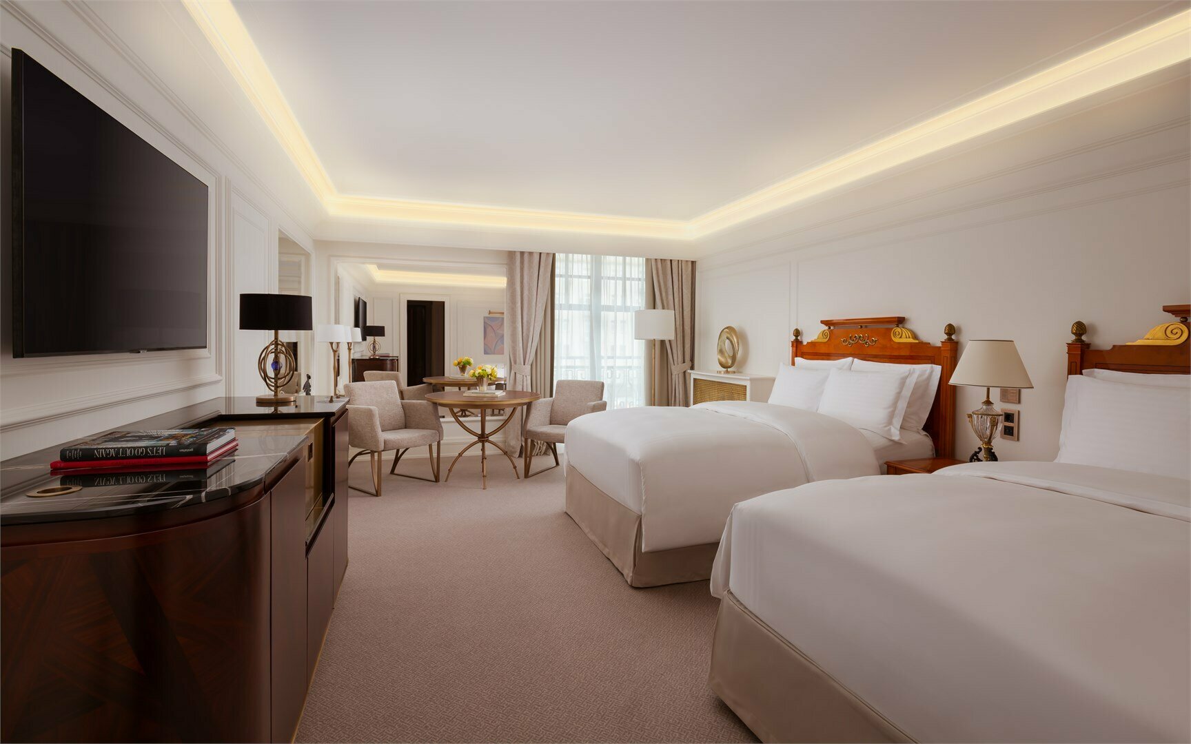 Клубный номер с двумя кроватями Double и доступом в The Carlton Club