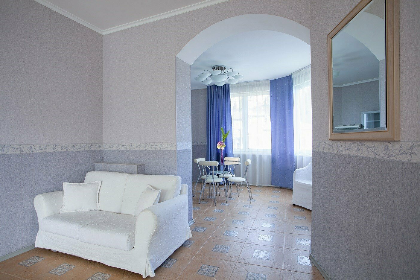 Apartments Двухместный с кухней и мягкой мебелью