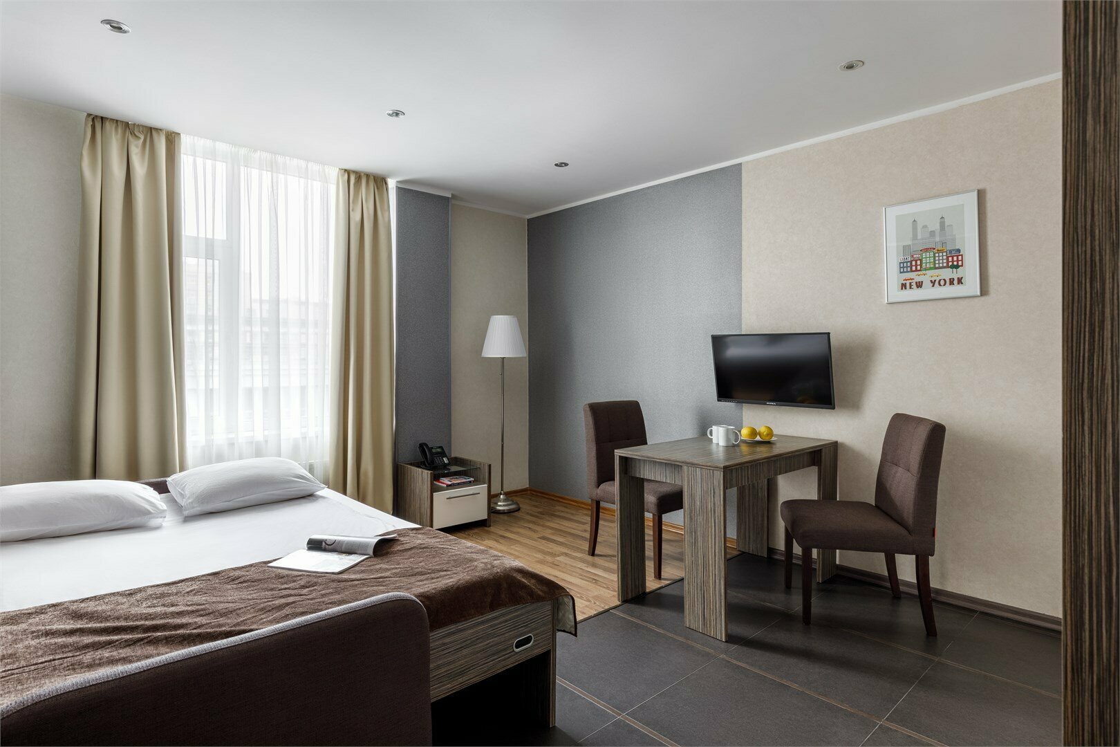 Студия DBL (двуспальная кровать-трансформер)