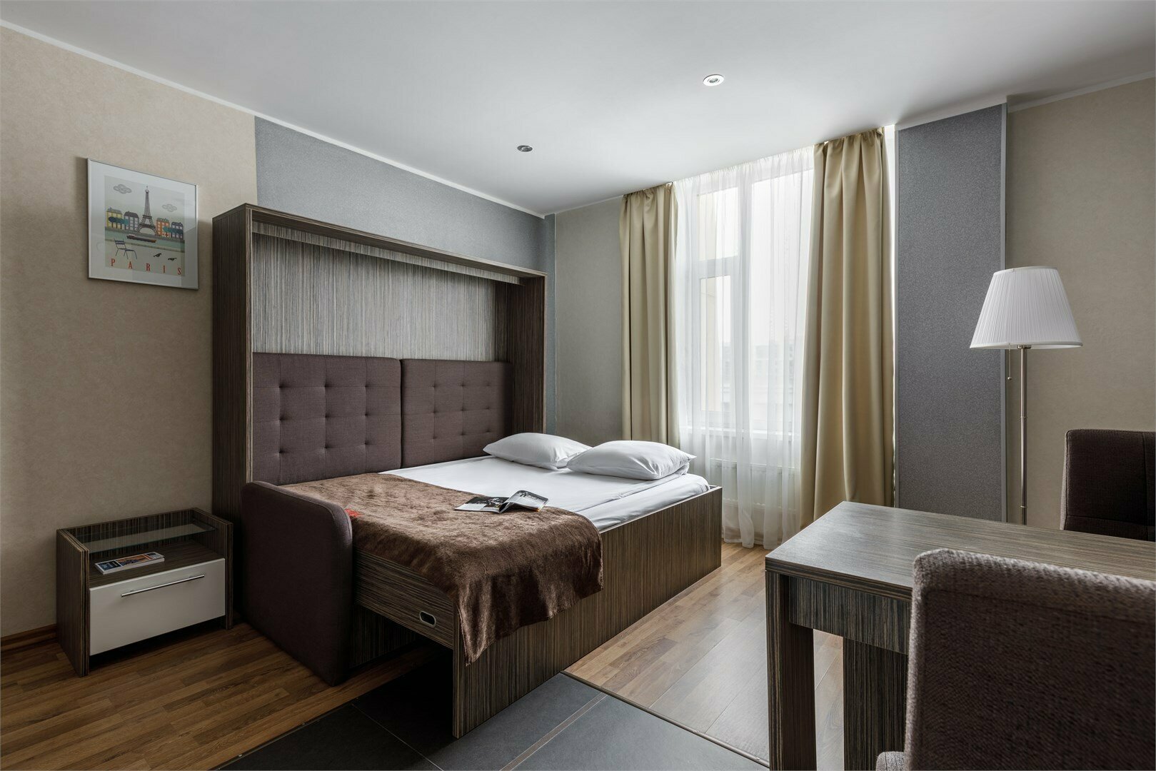 Студия DBL (двуспальная кровать-трансформер)