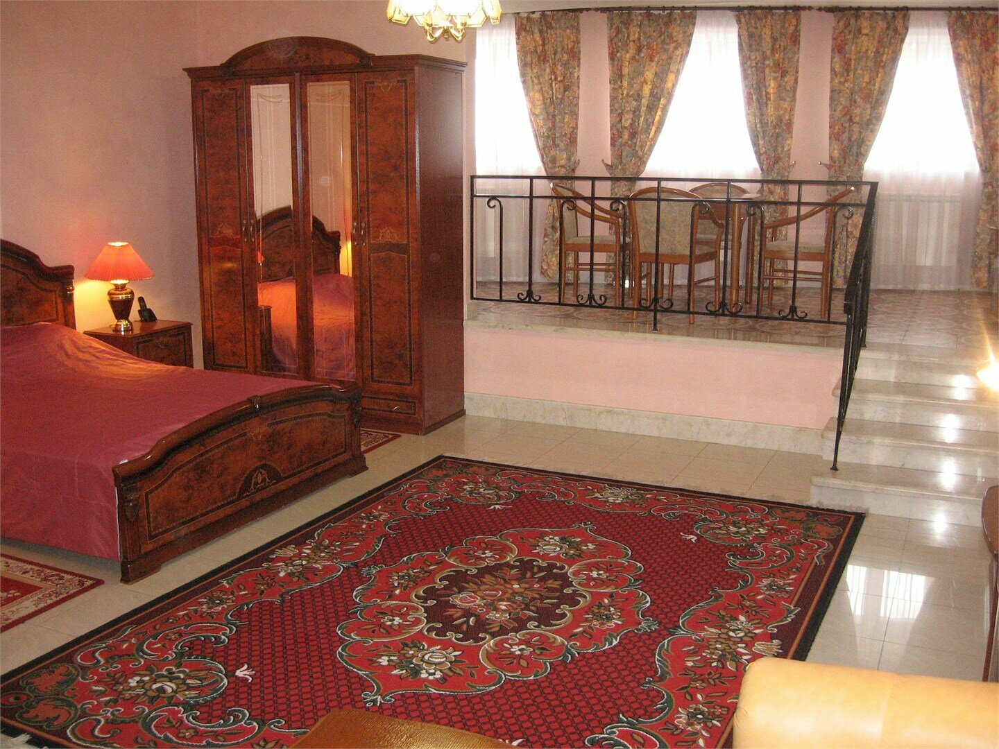 Большой двухместный номер с 1 кроватью