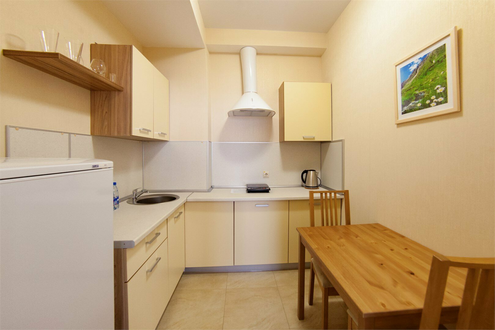 Апартаменты с 1 спальней