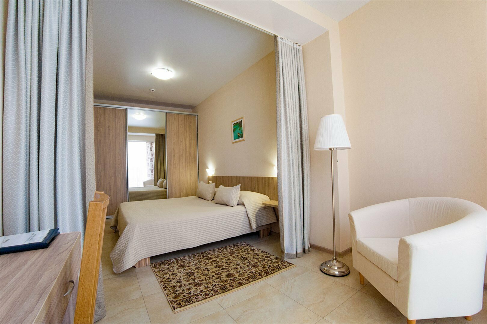 Апартаменты с 1 спальней