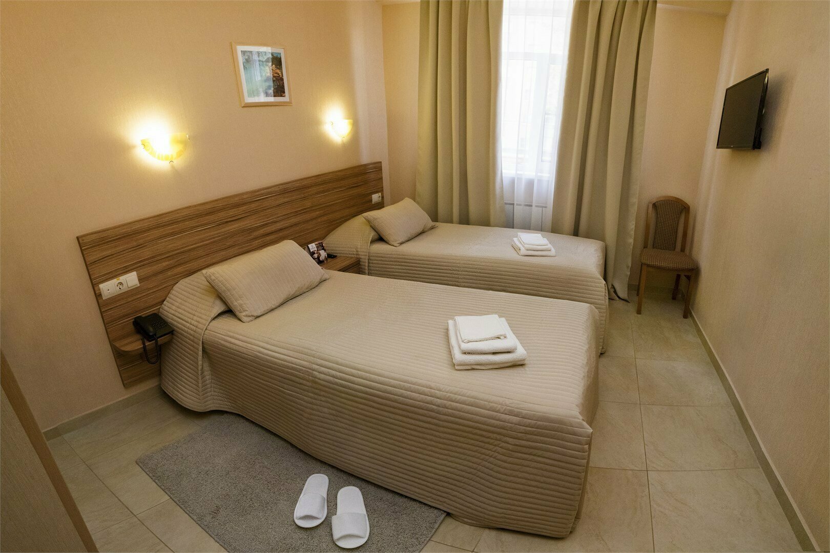 Двухместный номер с 2 отдельными кроватями