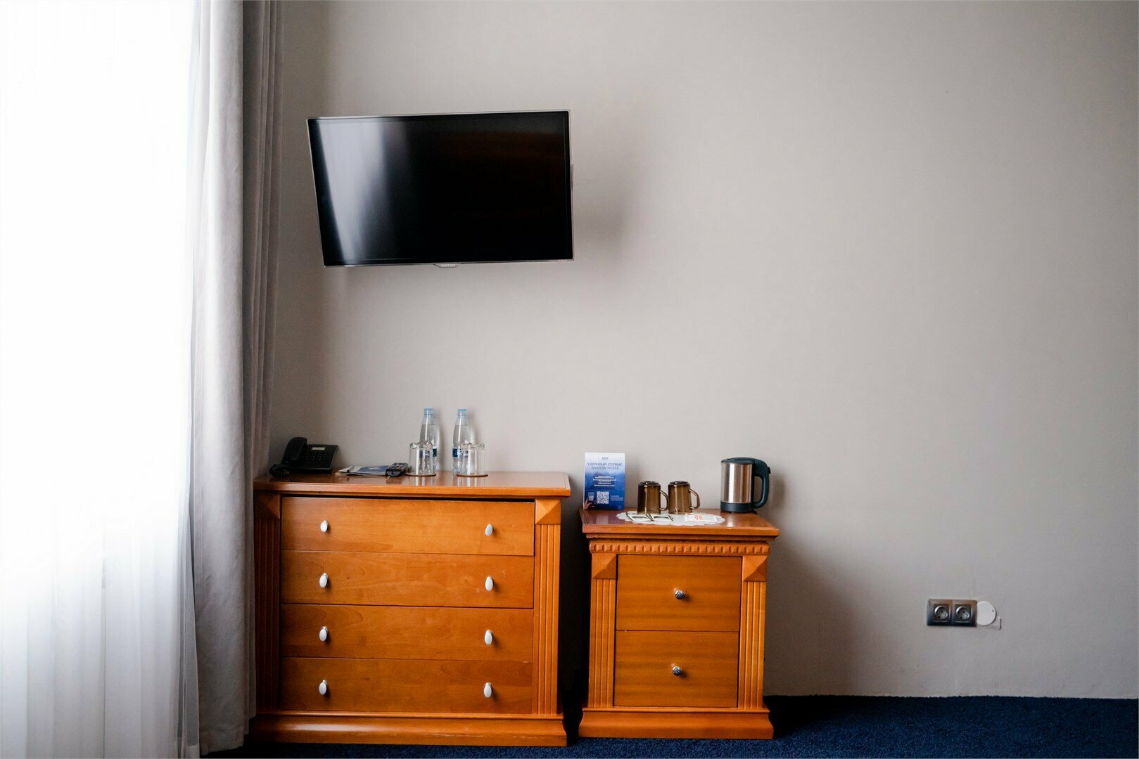 Двухместный эконом с двумя односпальными кроватями (Дополнительный корпус "Маячок" без лифта)