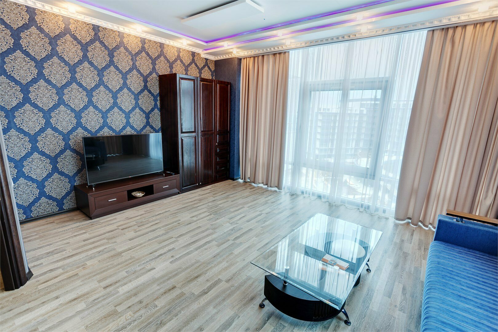 2-х комнатные апартаменты вид на город Аквамарин