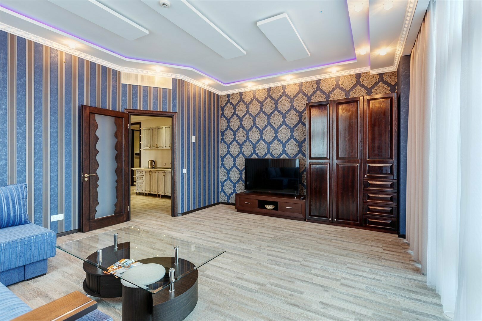 2-х комнатные апартаменты вид на город Аквамарин