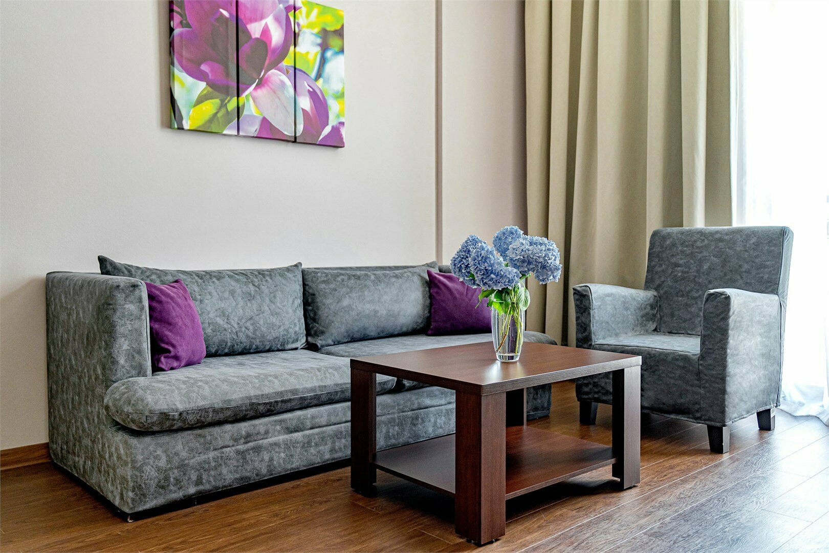 Апартаменты с 1 спальней