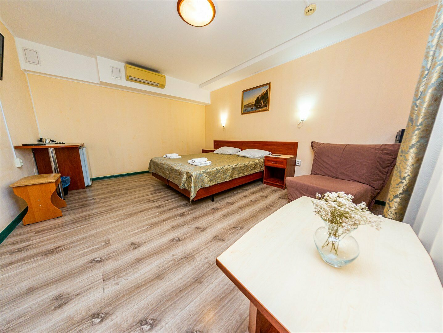 Стандартный двухместный номер с 1 кроватью или 2 отдельными кроватями