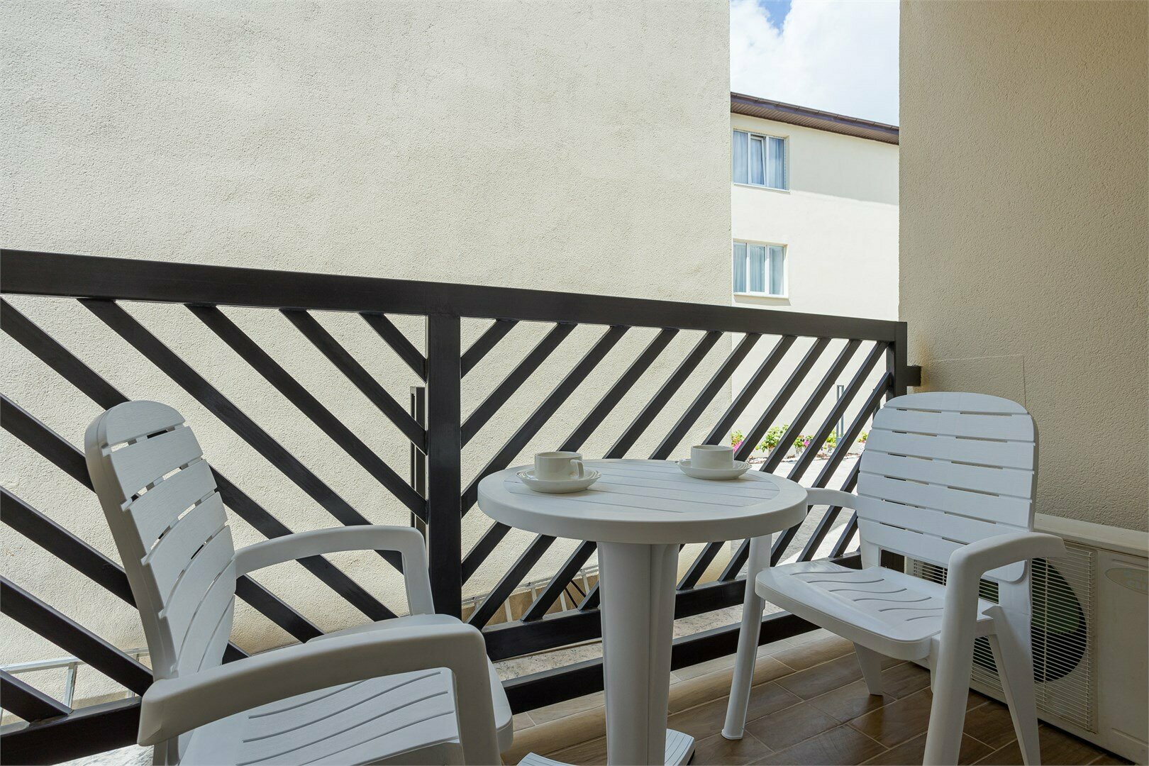 Сonnected rooms with balcony