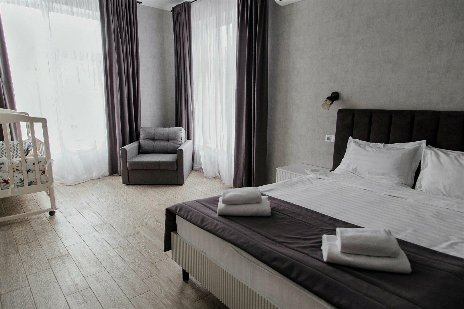 Семейная двухкомнатная комната