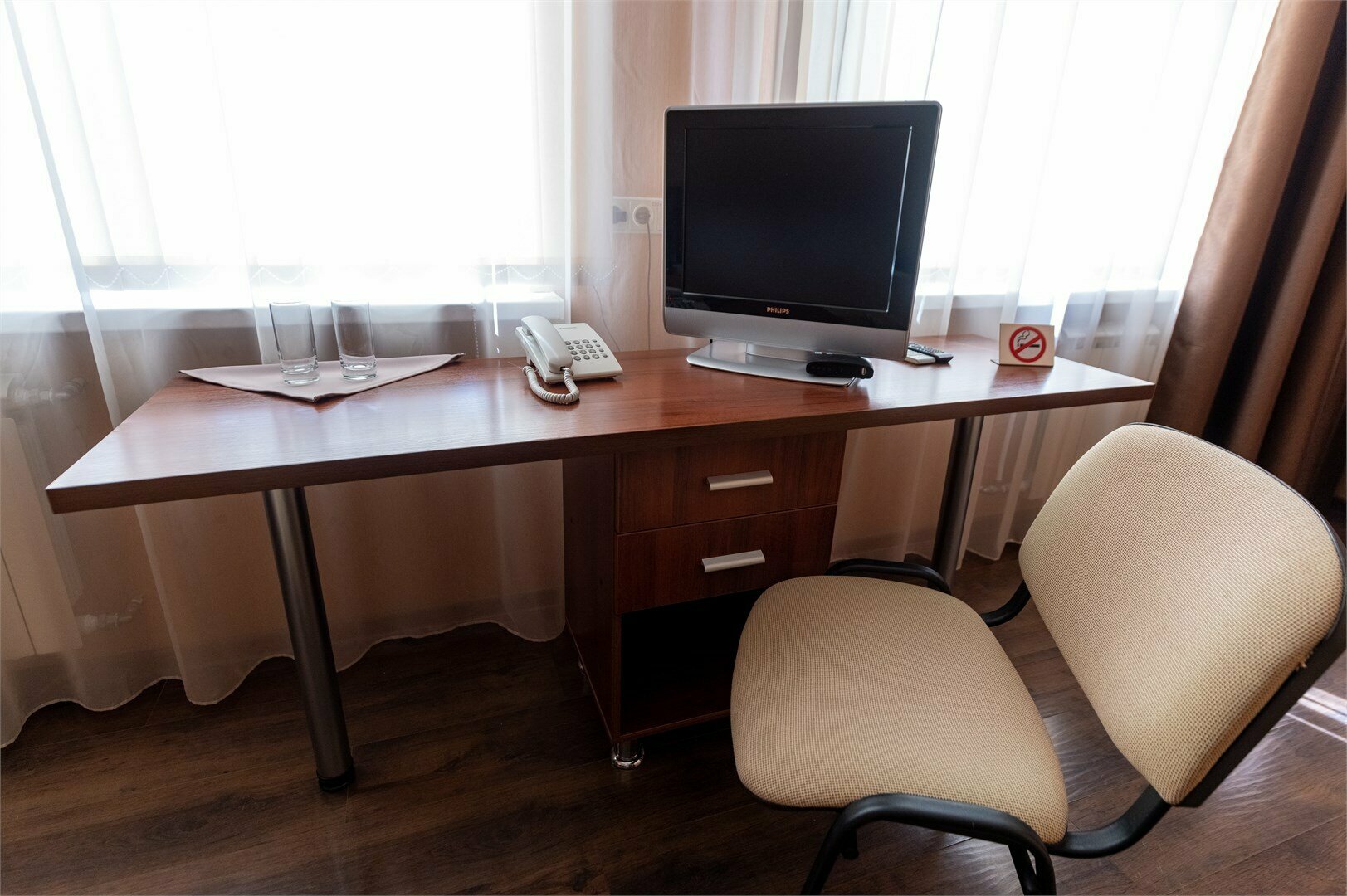 Стандартный двухместный номер с двуспальной кроватью