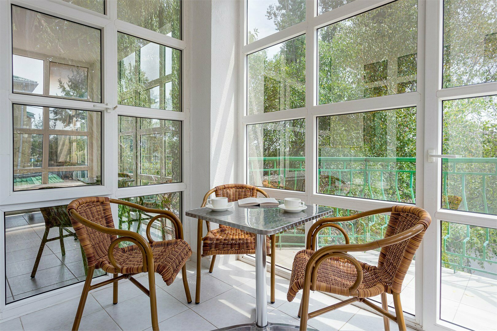 Двухместный номер с 1 кроватью и балконом