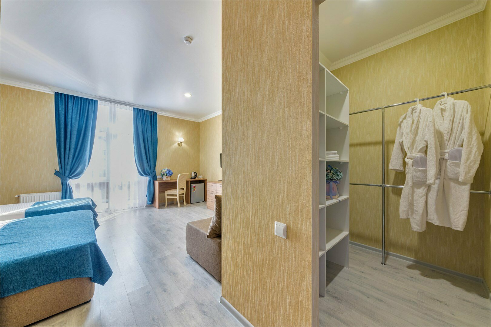 Семейный комфорт с видом на город