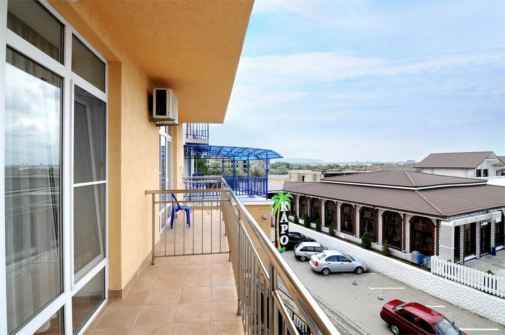 2 корпус Комфорт с балконом вид на бассейн