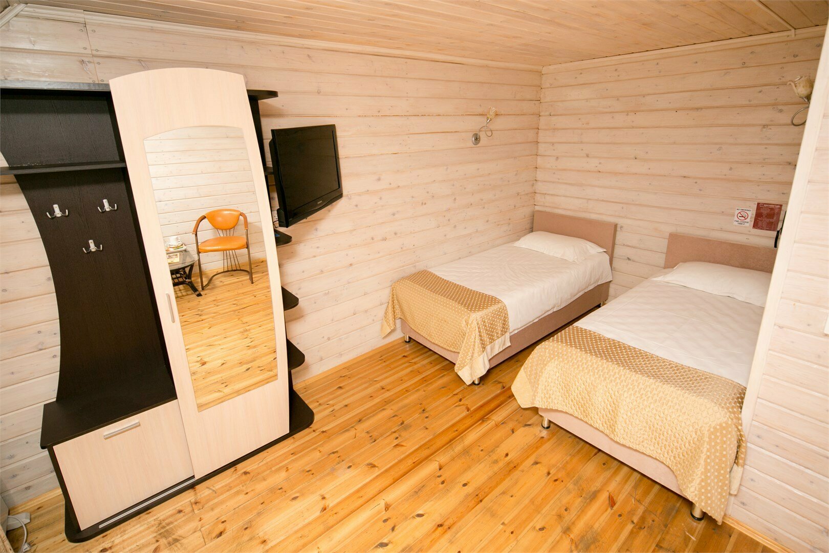 Стандарт с 2 отдельными кроватями (без вида)