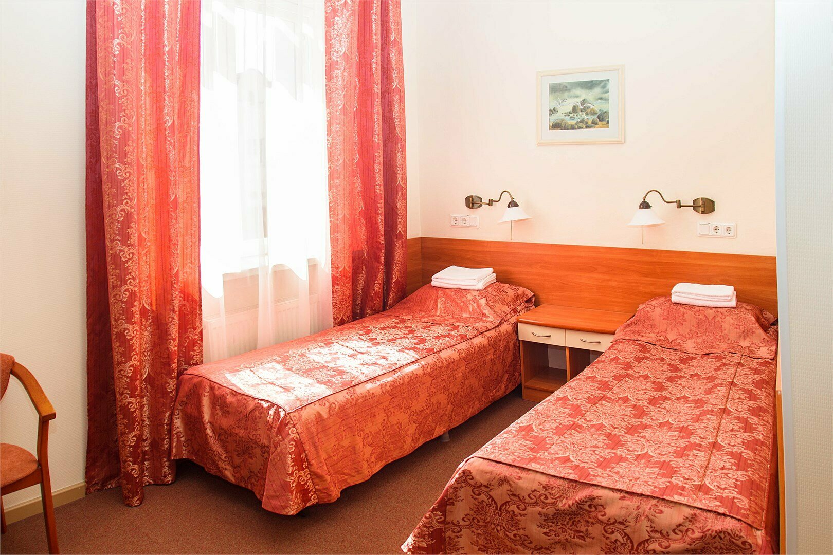 Бюджетный двухместный номер с 2 отдельными кроватями