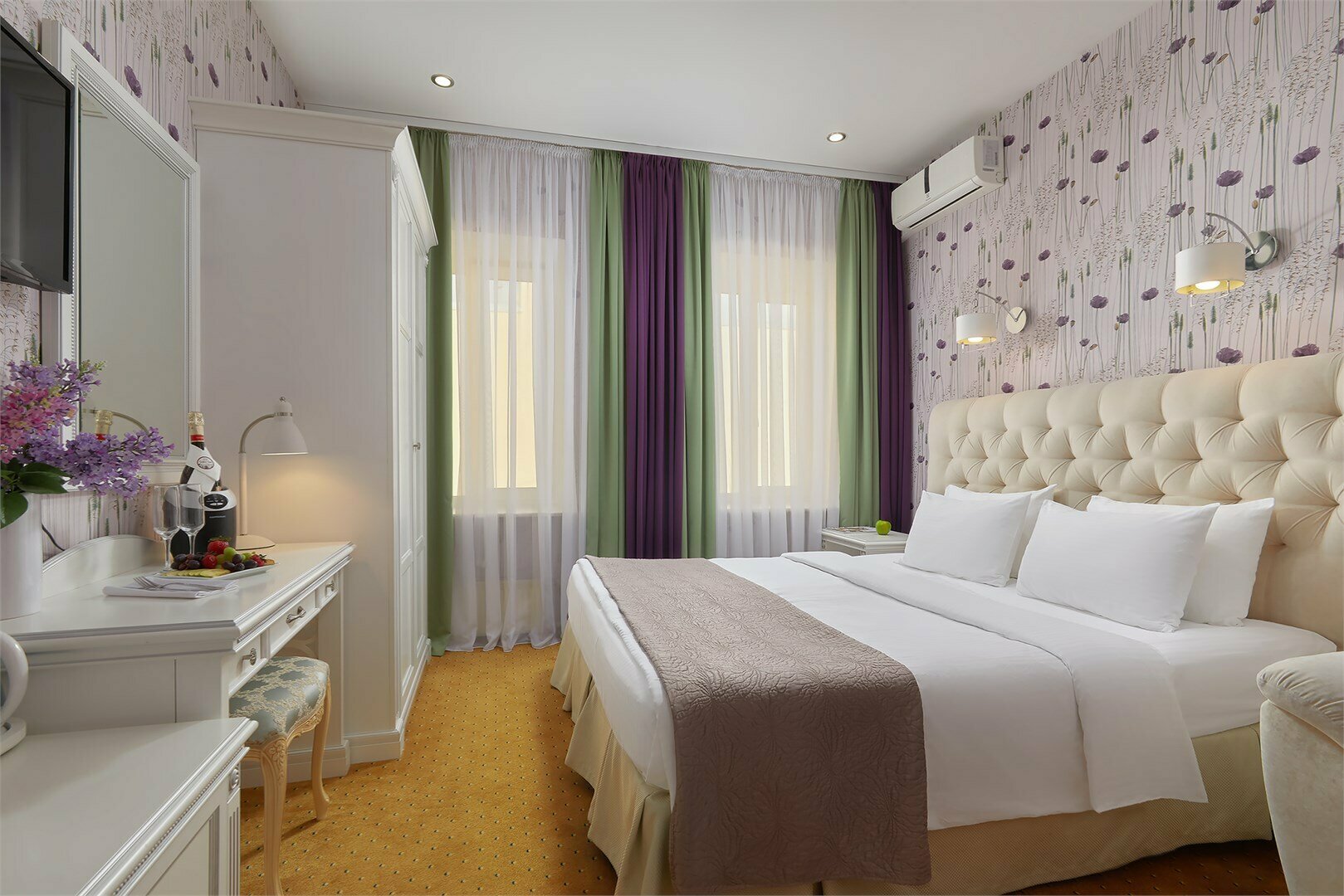 Семейный двухместный номер с 1 кроватью