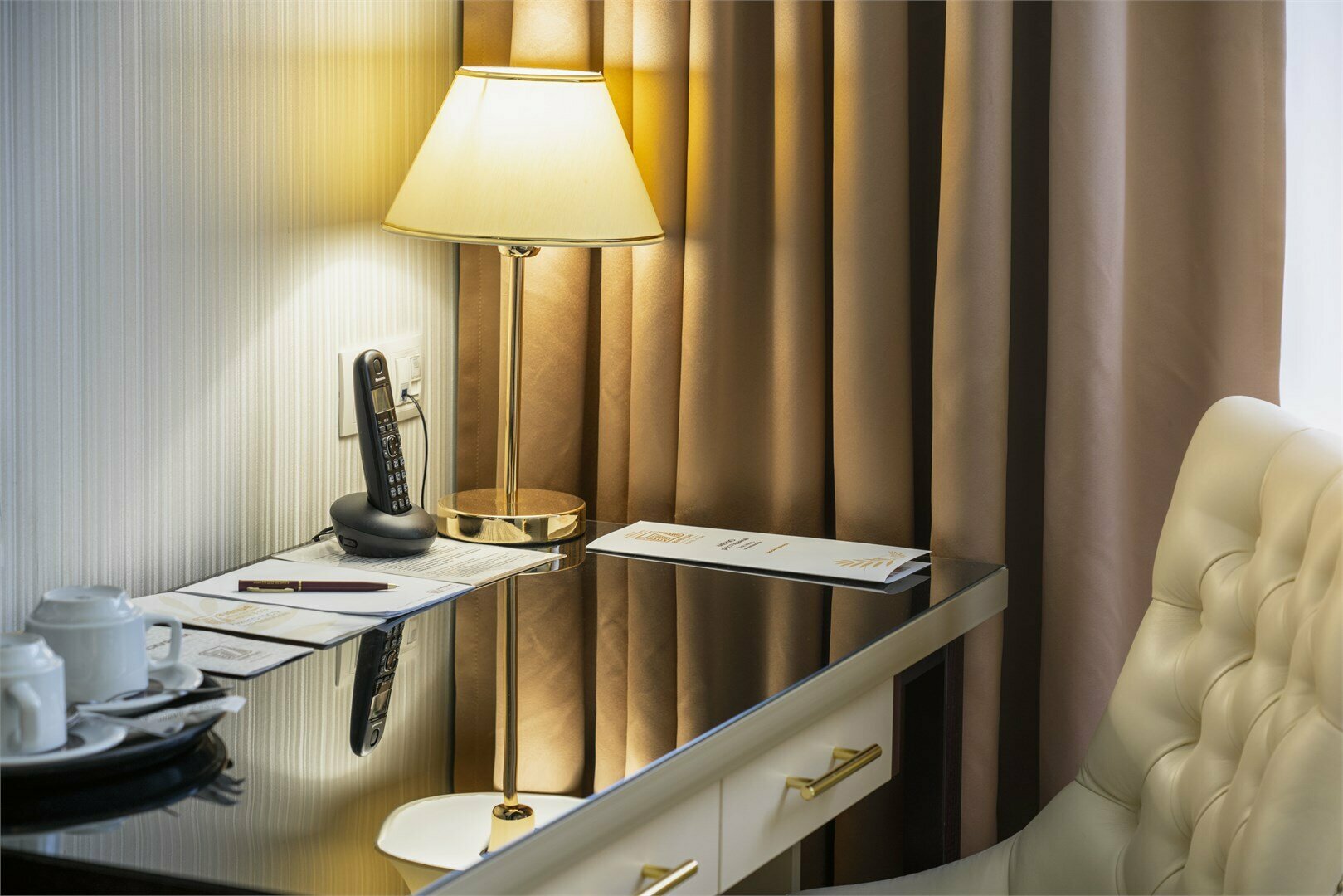 Стандартный номер с балконом и 1 двуспальной кроватью