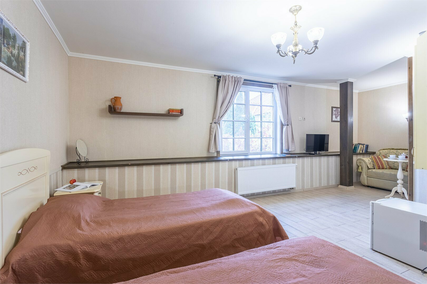 Двухместный номер с 2 отдельными кроватями