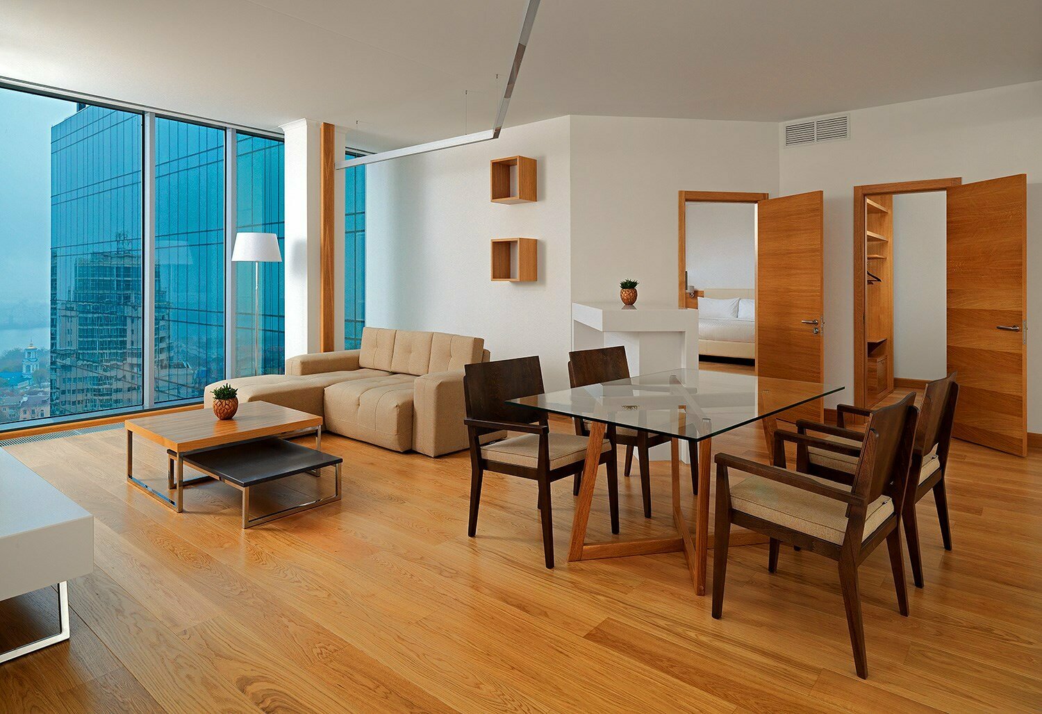 Апартаменты с 2 спальнями