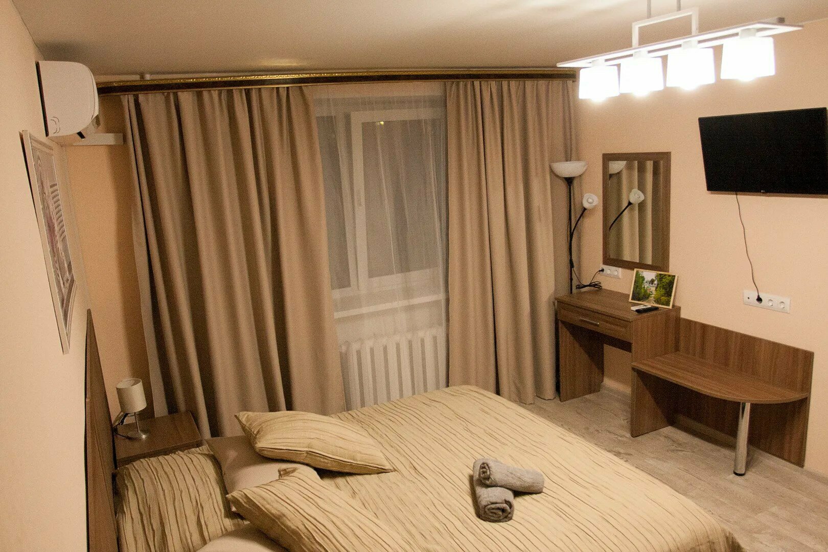 №3. 1-комнатные апартаменты с 1 спальней