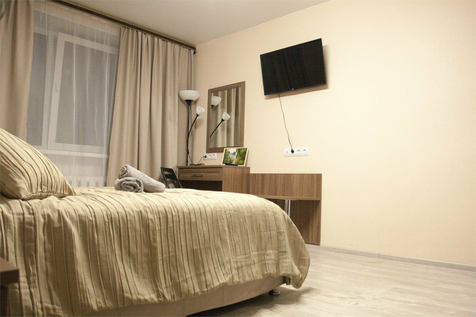 №3. 1-комнатные апартаменты с 1 спальней