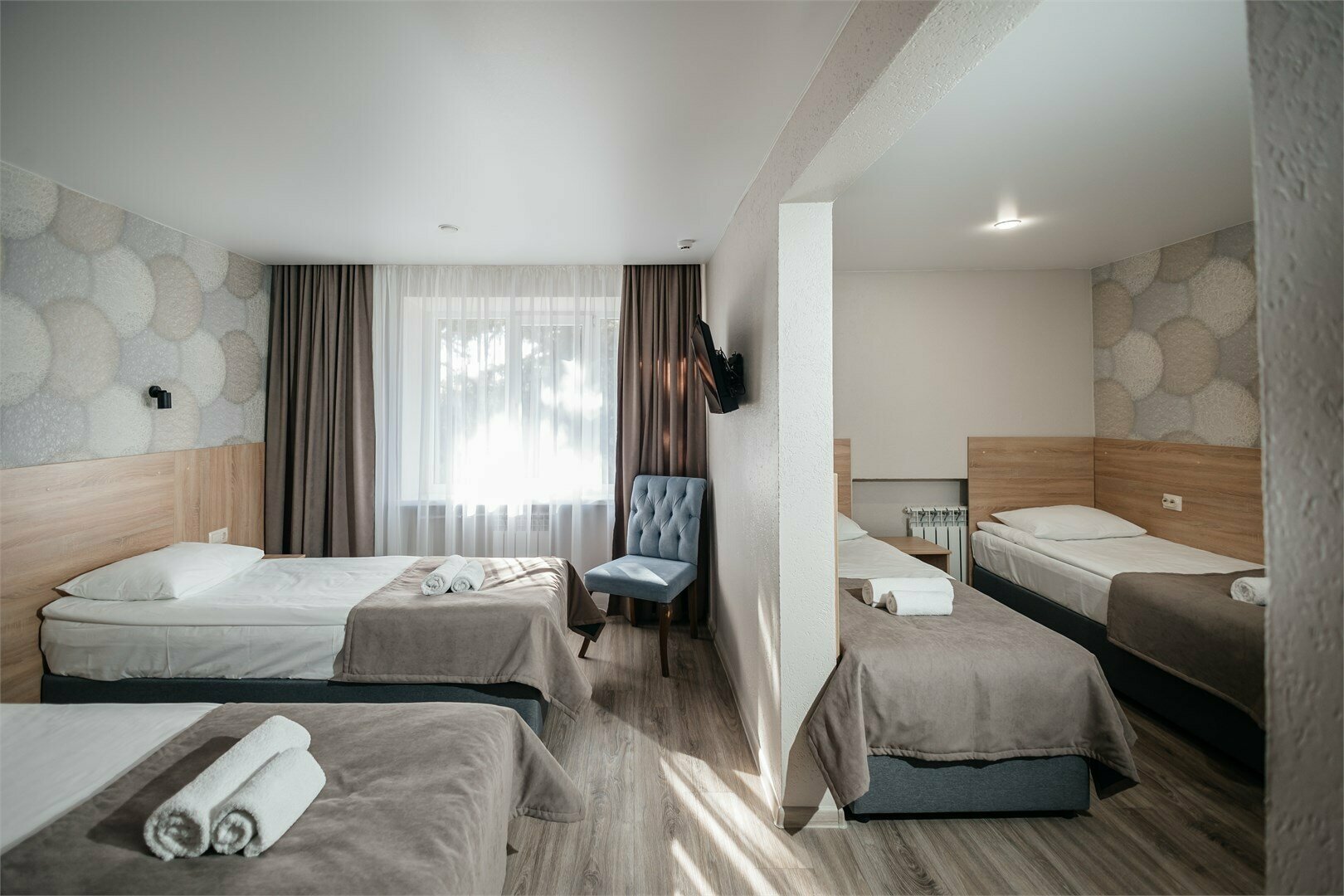 Классический четырехместный номер