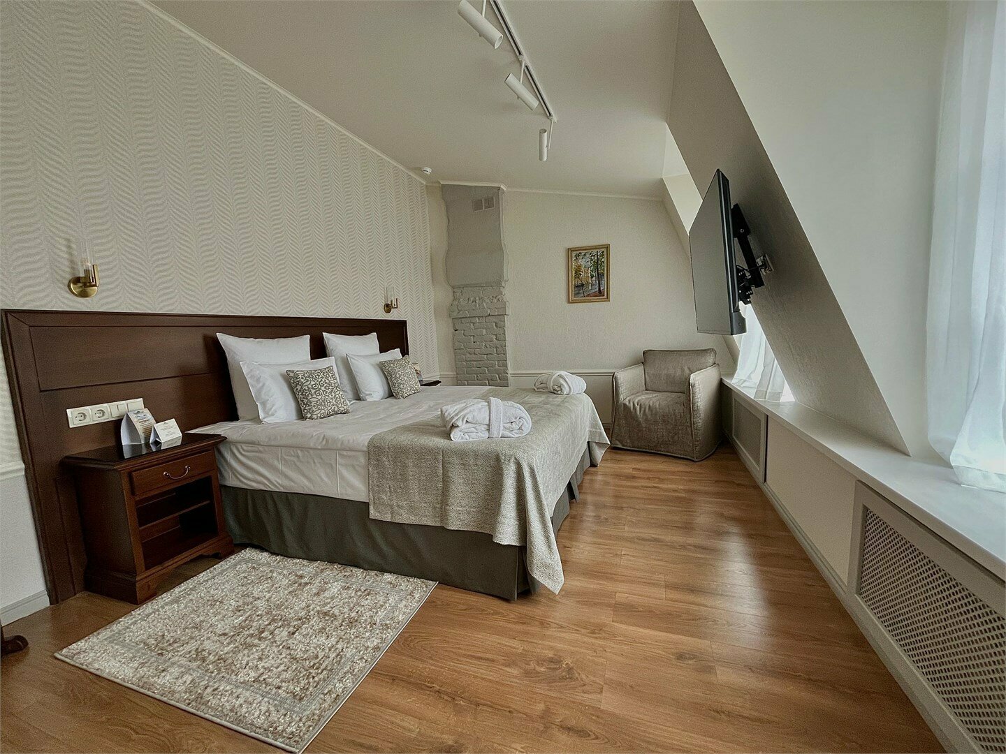 Стандартный двухместный номер с 1 кроватью или 2 отдельными кроватями