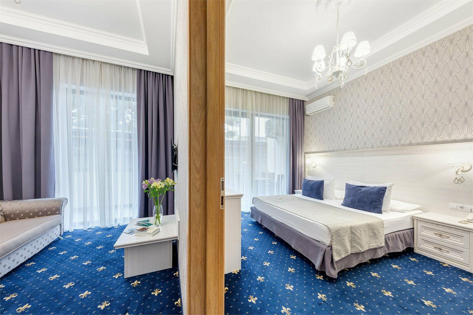 Семейная Студия 1 этаж с балконом