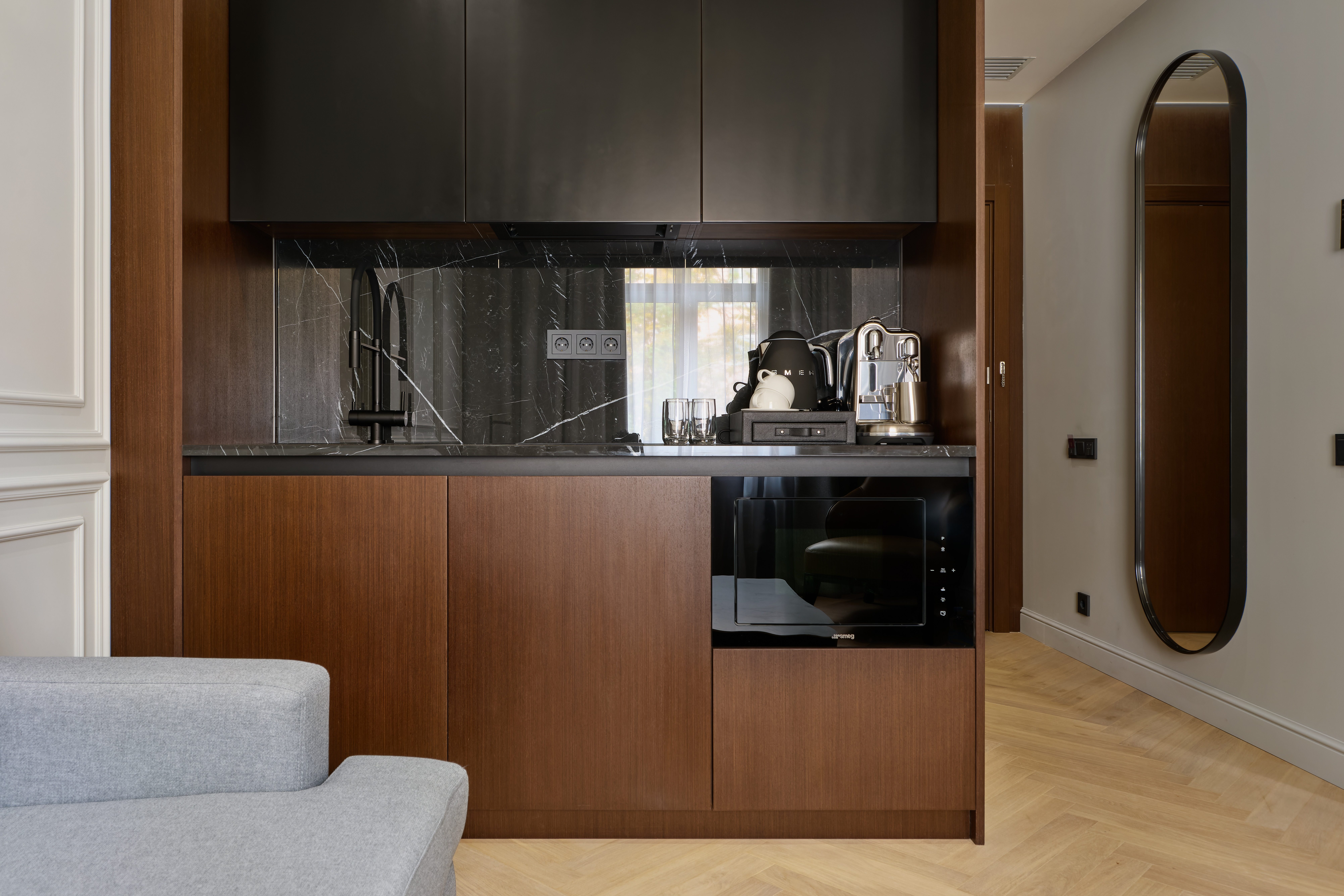 Апартаменты с 1 спальней