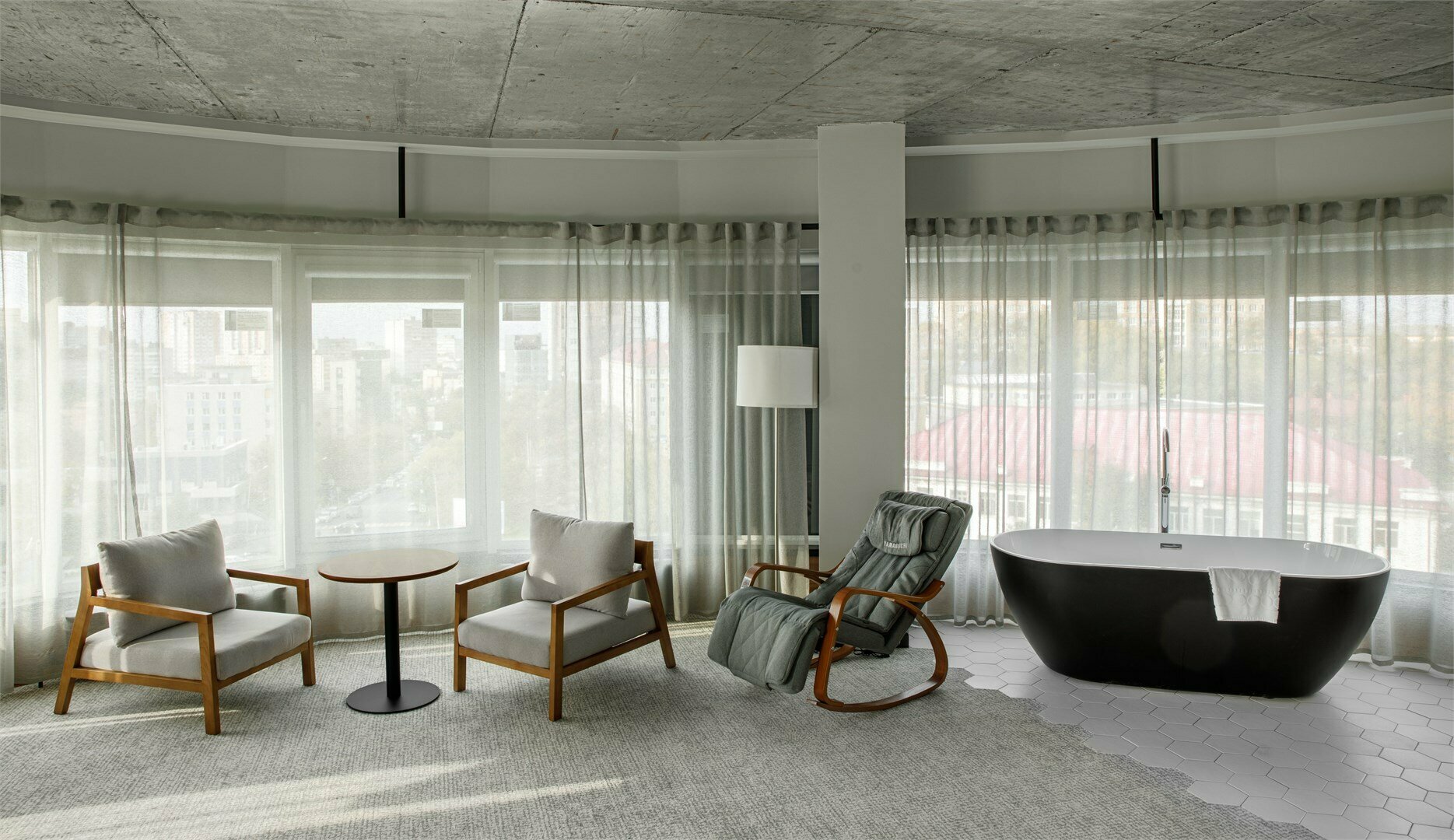 Номер Executive с большой двуспальной кроватью