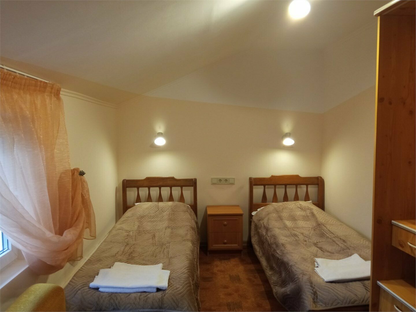 Бюджетный двухместный номер с 2 отдельными кроватями