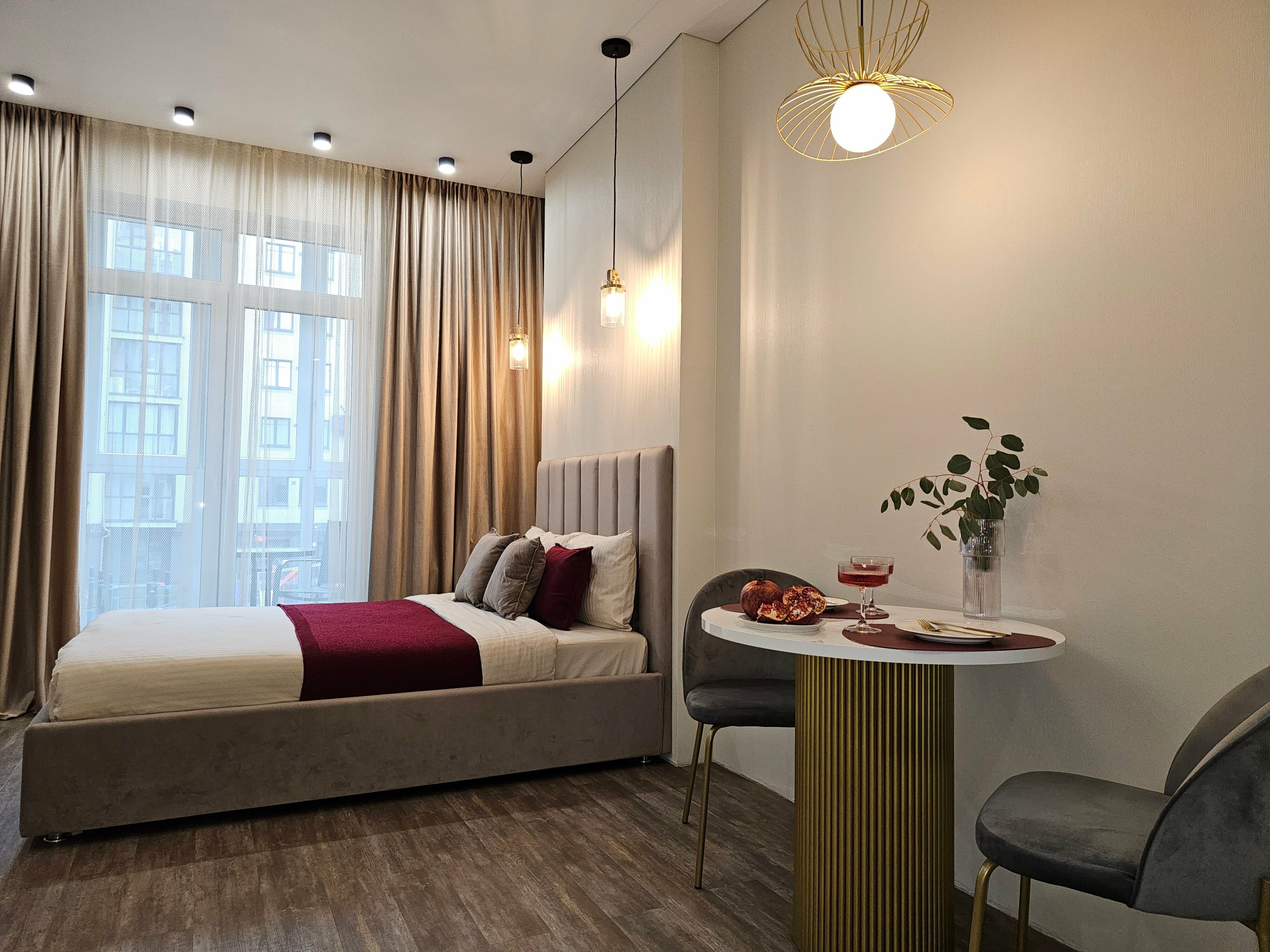 Апартаменты с 1 спальней