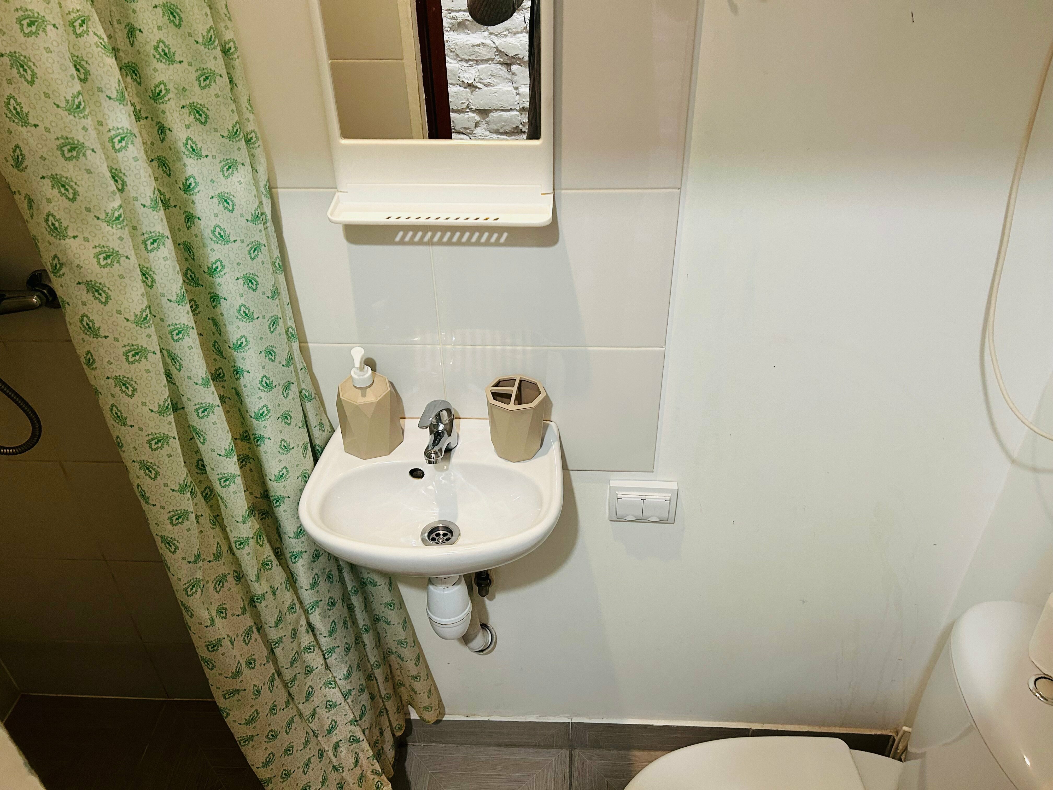 Двухместный номер с 1 кроватью и собственной ванной комнатой