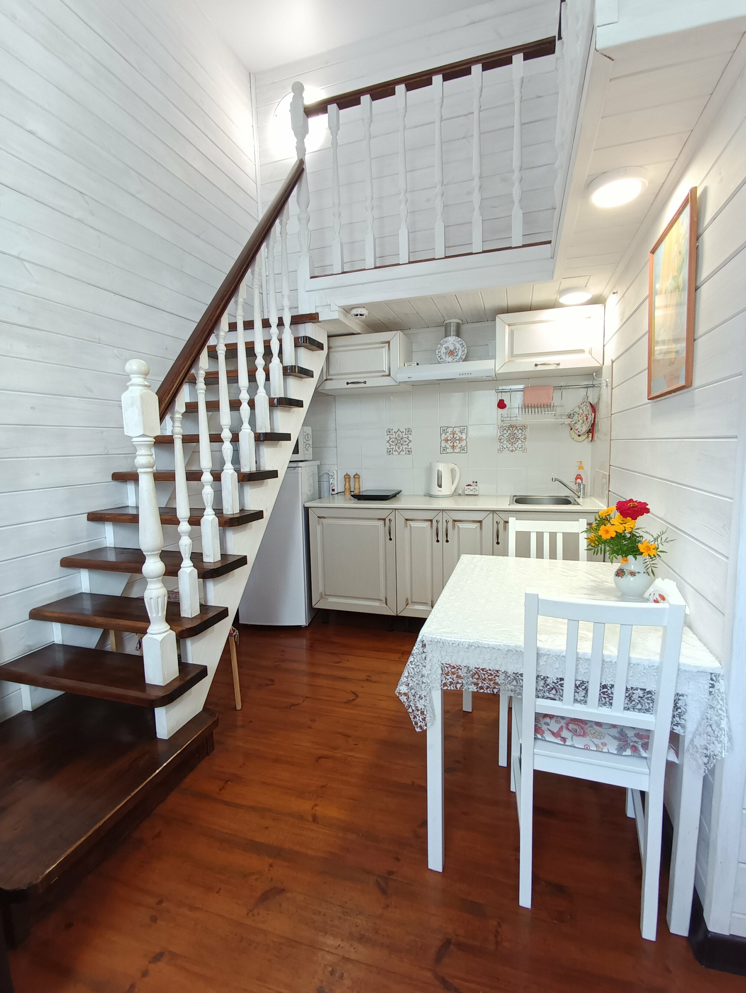 Двухуровневый четырехместный номер