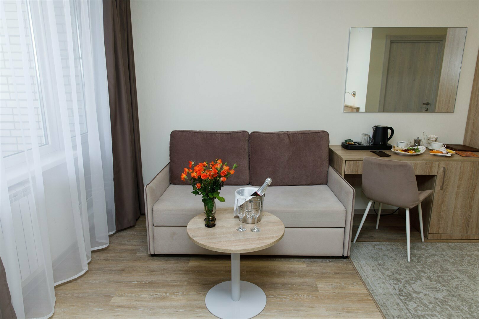 Комфорт с Джакузи с видом в сторону леса