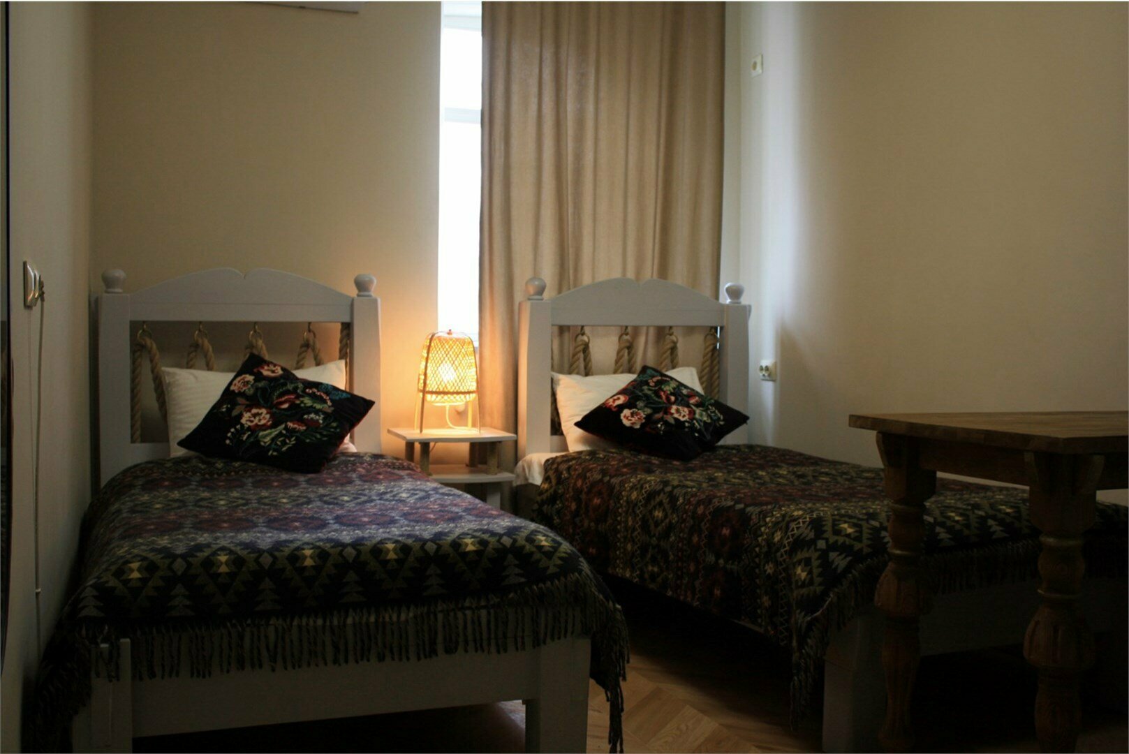 2 одноместные кровати