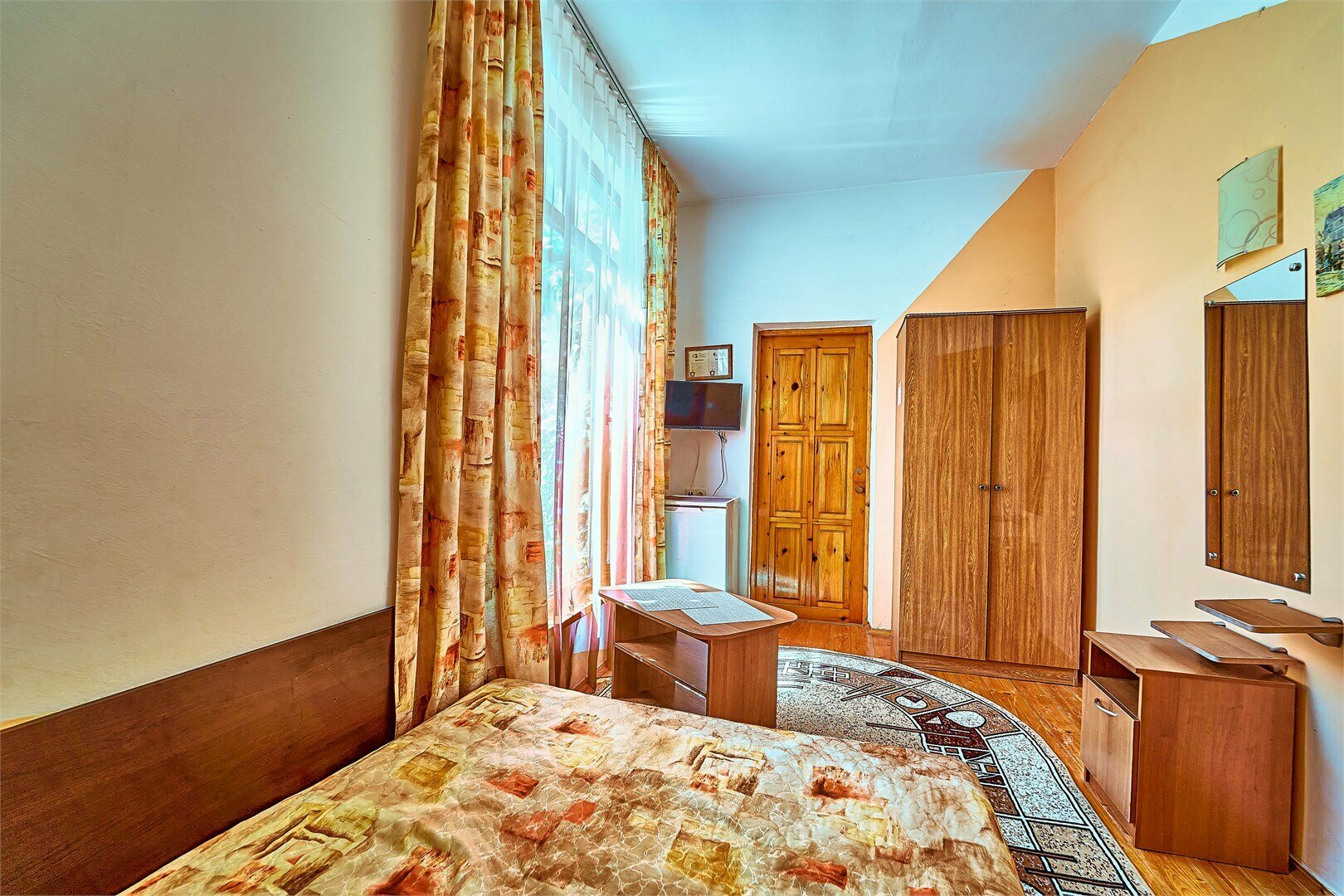 Стандартный двухместный номер с  одной 2-х спальной кроватью