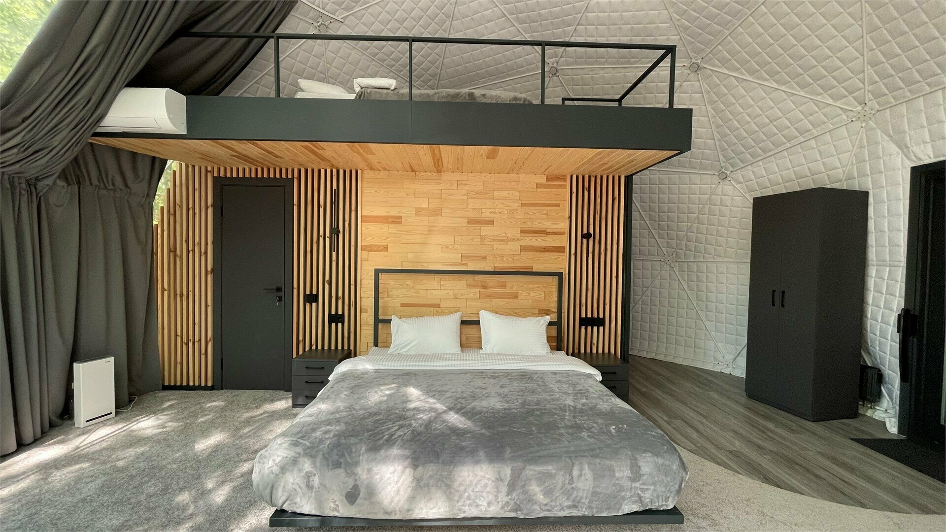 Геокупол лес