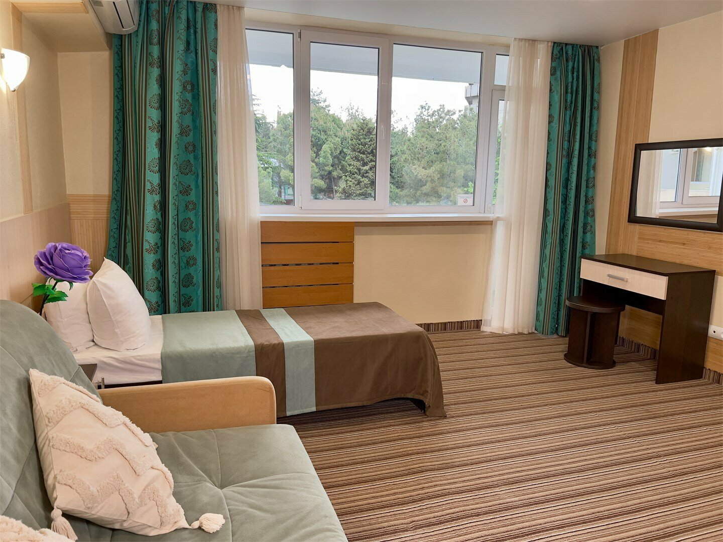 Семейный однокомнатный с балконом  корпус №1