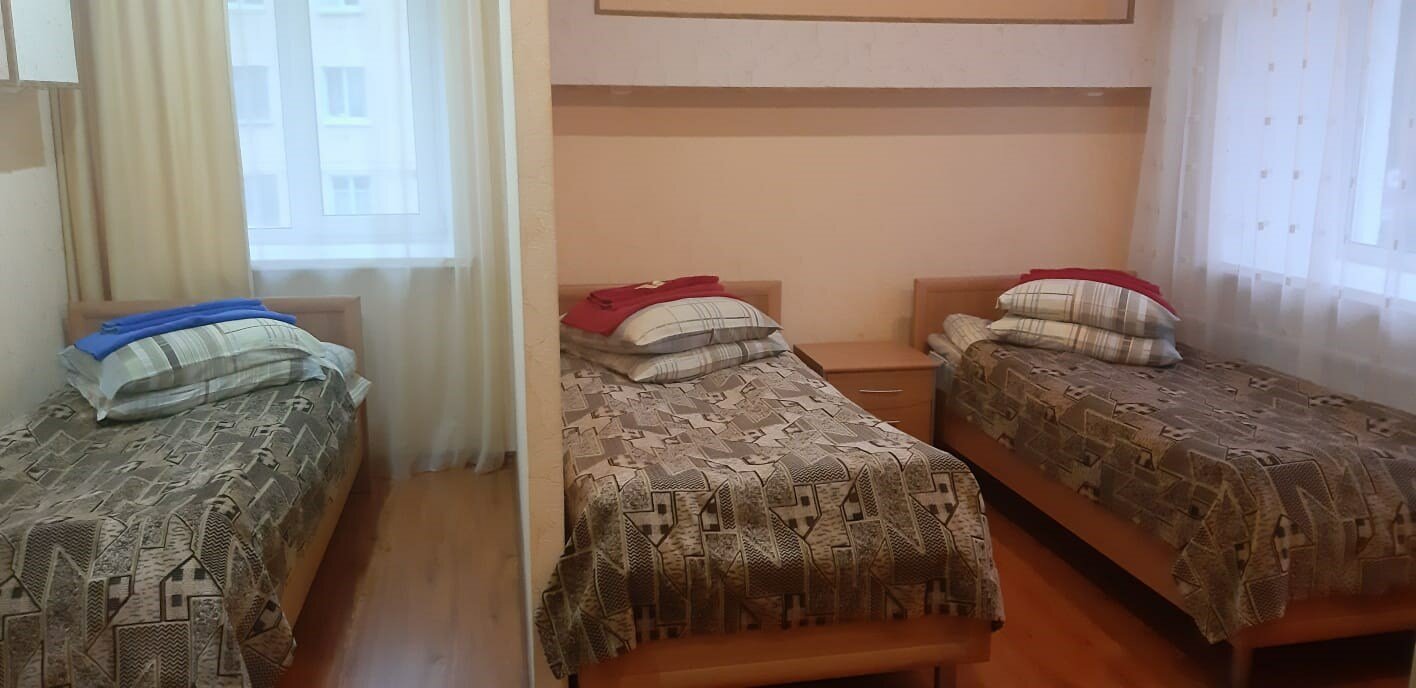 Трехместный однокомнатный номер (1-ая категория)