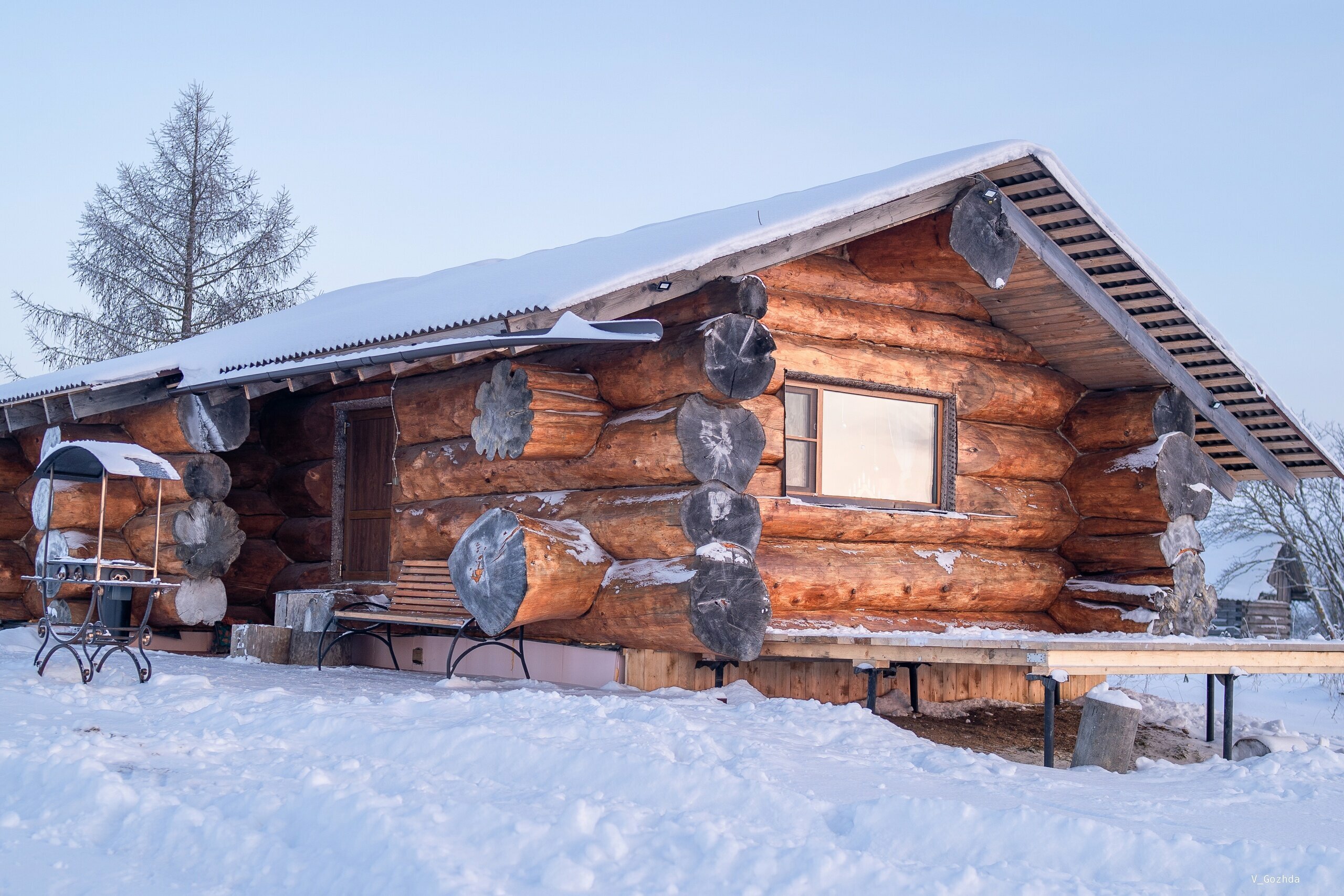 Дом с видом на лес