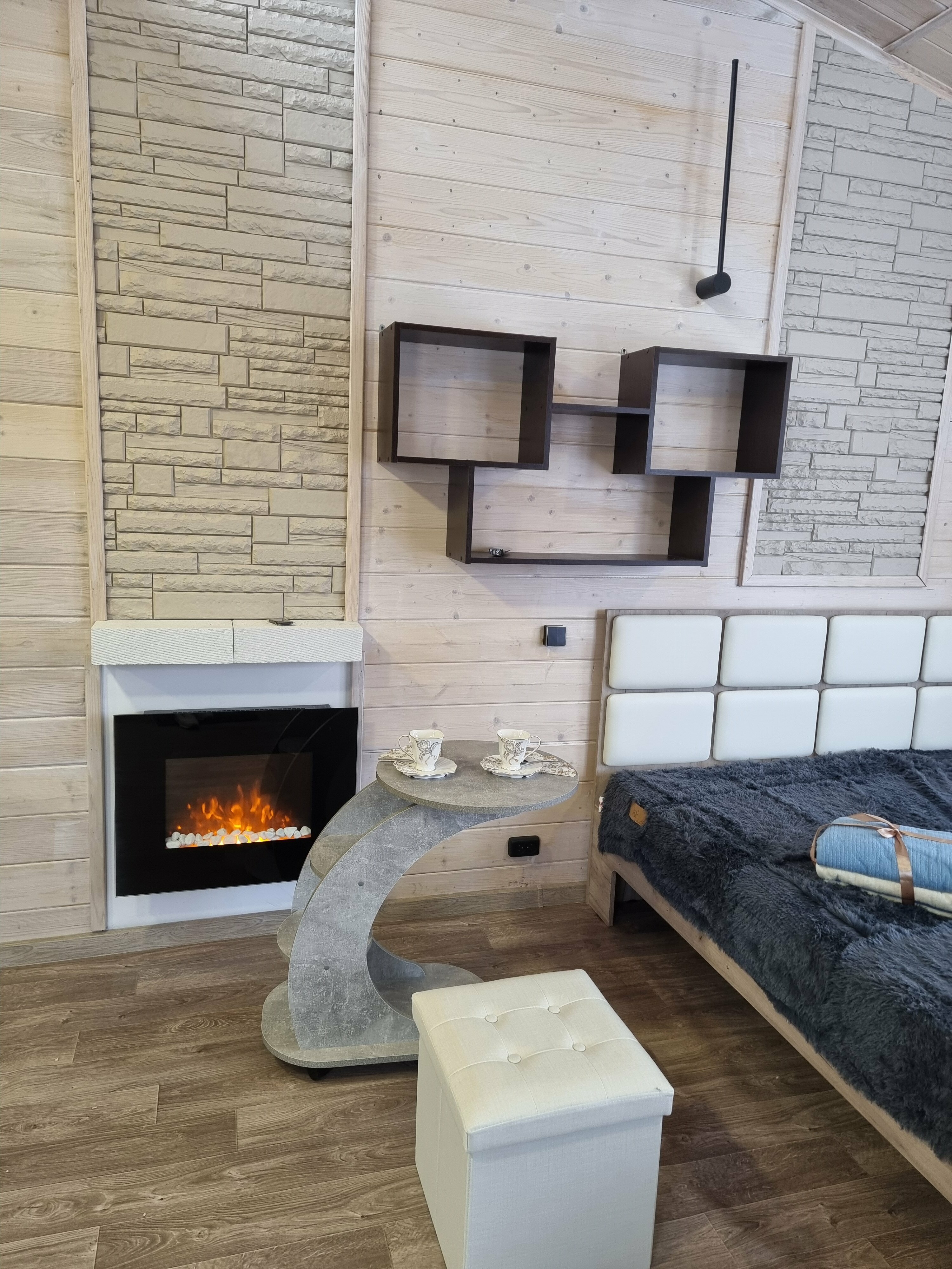 Двухместный номер с 1 кроватью и террасой