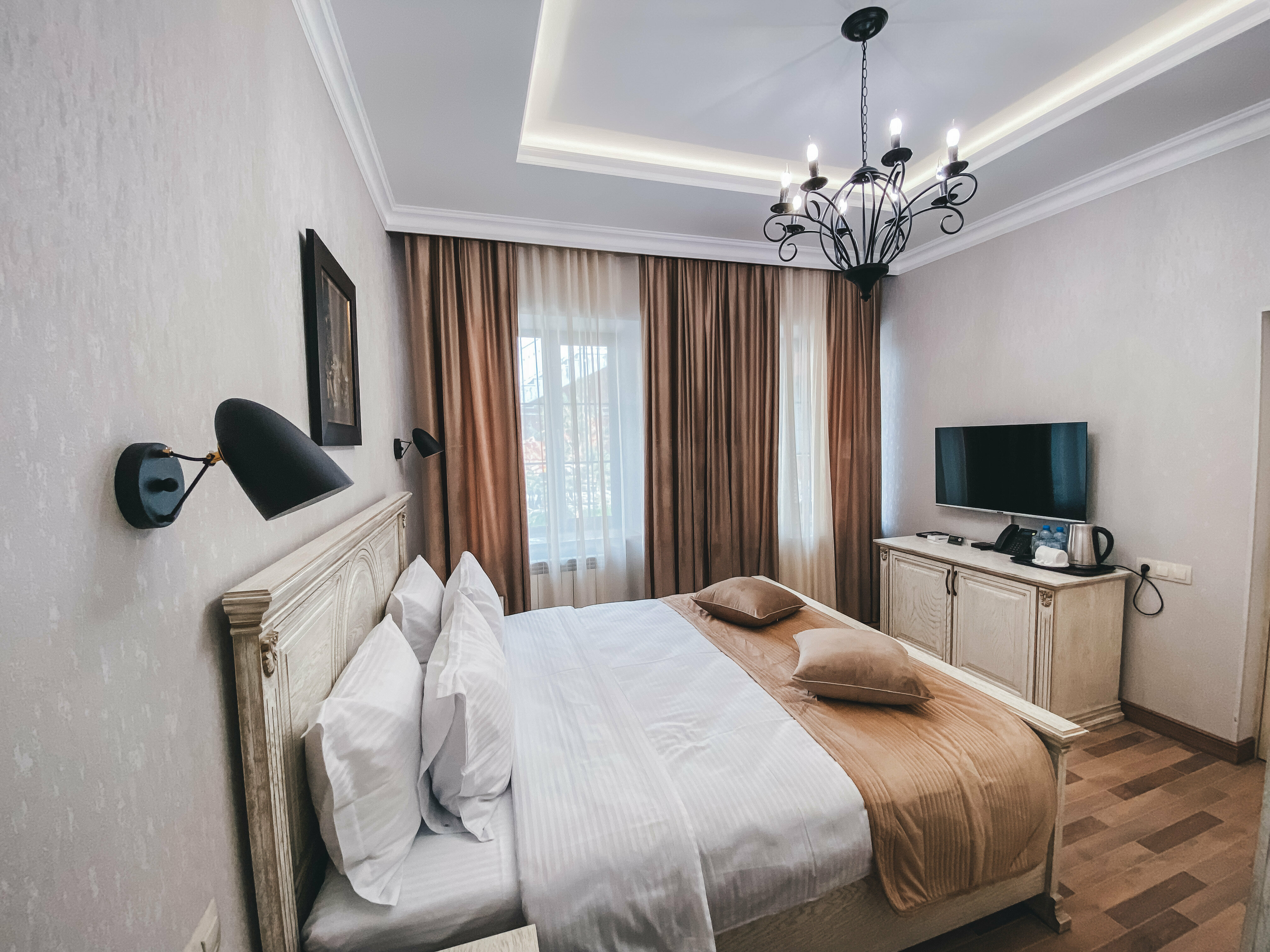 Просторный двухместный номер с 2 отдельными кроватями