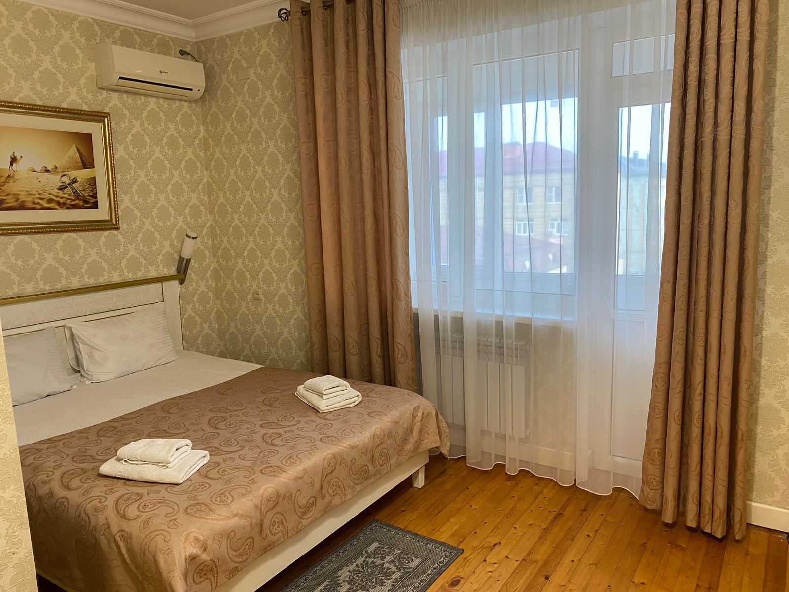 Двухместный номер с 1 кроватью и балконом